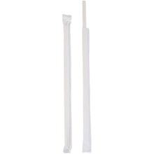 Load image into Gallery viewer, ECO STRAWS - REGULAR SLIM PAPER WRAPPED - 3 PLY - BLACK
