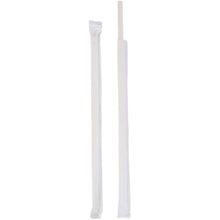 Load image into Gallery viewer, ECO STRAWS - REGULAR PAPER WRAPPED - 3 PLY - WHITE
