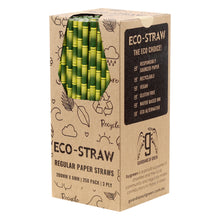 Load image into Gallery viewer, ECO STRAW - REGULAR - PAPER STRAW - 3 PLY  - BAMBOO
