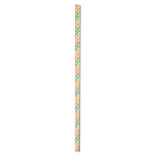 Load image into Gallery viewer, ECO STRAW - REGULAR - PAPER STRAW - 3 PLY - RAINBOW PRINT
