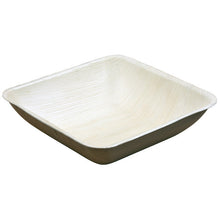 Load image into Gallery viewer, ONE TREE - PALM LEAF - SQUARE BOWLS - 180MM - 25 PACK
