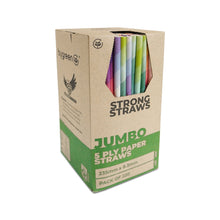 Load image into Gallery viewer, STRONG STRAWS - 5 PLY JUMBO PAPER STRAW - MIXED COLOURS
