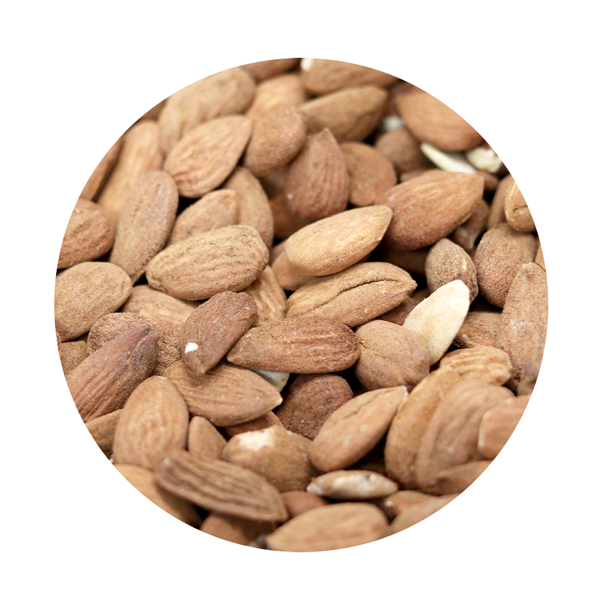 AZTEC - ALMONDS - NATURAL WITH SKIN - ORGANIC
