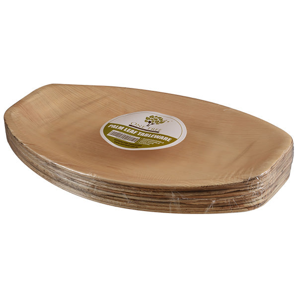 ONE TREE - PALM LEAF - OVAL PLATTER - 10 PACK