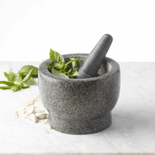 Load image into Gallery viewer, DAVIS AND WADDELL - TRADITIONAL GRANITE MORTAR &amp; PESTLE LARGE
